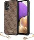 Guess Guess GUHCA32GF4GBR A326 A32 5G brązowy/brown hard case 4G Charms Collection 1