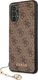 Guess Guess GUHCA32GF4GBR A326 A32 5G brązowy/brown hard case 4G Charms Collection 2