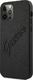 Guess Guess GUHCP12LRSAVSBK iPhone 12 Pro Max 6,7" czarny/black hardcase Saffiano Vintage Script 2