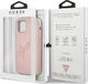 Guess Guess GUHCP12MRSAVSRG iPhone 12/12 Pro 6,1" różowy/pink hardcase Saffiano Vintage Script 8