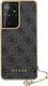 Guess Guess GUHCS21LGF4GGR S21 Ultra G998 szary/grey hardcase 4G Charms Collection 3