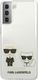 Karl Lagerfeld Karl Lagerfeld KLHCS21MCKTR S21+ G996 hardcase Transparent Karl & Choupette 5