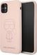 Karl Lagerfeld Karl Lagerfeld KLHCN61SILTTPI iPhone 11 Silicone Ikonik Outline różowy/pink 1