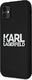 Karl Lagerfeld Karl Lagerfeld KLHCN61SLKLRBK iPhone 11 Silicone Stack Logo czarny/black 2