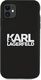 Karl Lagerfeld Karl Lagerfeld KLHCN61SLKLRBK iPhone 11 Silicone Stack Logo czarny/black 3