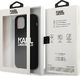 Karl Lagerfeld Karl Lagerfeld KLHCP12MSLKLRBK iPhone 12/12 Pro 6,1" Silicone Stack Logo czarny/black 8