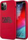 Karl Lagerfeld Karl Lagerfeld KLHCP12MSLKLRE iPhone 12/12 Pro 6,1" Silicone Stack Logo czerwony/red 1