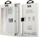Karl Lagerfeld Karl Lagerfeld KLHCP12MSLKLWH iPhone 12/12 Pro 6,1" Silicone Stack Logo biały/white 8