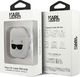 Karl Lagerfeld Etui ochronne KLACA2SILCHWH Silicone Choupette do AirPods 1/2 białe 3