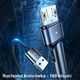 Kabel USB Usams USB-A - microUSB 1 m Zielony (6958444929293) 2