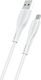 Kabel USB Usams USB-A - microUSB 1 m Biały (SJ375USB02) 1