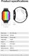 Smartwatch Pacific 20-5 Czarny 14