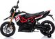 Hecht HECHT APRILIA DORSODURO 900 MOTOR SKUTER ELEKTRYCZNY AKUMULATOROWY MOTOCYKL MOTOREK ZABAWKA AUTO DLA DZIECI 3