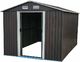 Hecht HECHT 12x10 PLUS DOMEK NARZEDZIOWY OGRODOWY NA NARZĘDZIA CIEMNOSZARY WIATA MEBLE OGRODOWE 367 x 301 cm 9