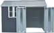 Hecht HECHT 6x10 NORD DOMEK NARZEDZIOWY OGRODOWY NA NARZEDZIA WIATA MEBLE OGRODOWE 172 x 302 cm 3