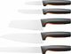 Fiskars Zestaw 5 noży w bloku Functional Form 1057554 1