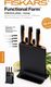Fiskars Zestaw 5 noży w bloku Functional Form 1057554 5