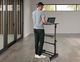 Techly Mobilne, ergonomiczne biurko do stojącej pracy z Notebookiem 5
