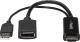 Adapter AV StarTech HDMI - DisplayPort + USB-A czarny (HD2DP) 1