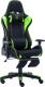 Fotel LC-Power Gaming Chair zielony (LC-GC-702BG-FF) 1