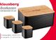 Chlebak Klausberg bambusowo-stalowy z pojemnikami (KB-7482 Kinghoff) 2