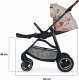 Wózek KinderKraft Spacerówka All Road Bird beżowa 2