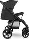 Wózek Lionelo Annet Plus wózek spacerowy / spacerówka na każdy teren • Black Carbon 10