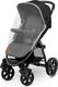 Wózek Lionelo Annet Plus wózek spacerowy / spacerówka na każdy teren • Black Carbon 2