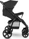 Wózek Lionelo Annet Plus wózek spacerowy / spacerówka na każdy teren • Black Carbon 9