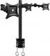 Techly Uchwyt biurkowy na 3 monitory 13" - 24" (ICA-LCD 482-T) 1