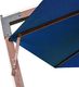 vidaXL Parasol ogrodowy, na jodłowym słupku, lazurowy, 3,5x2,9 m 6