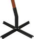 vidaXL Parasol ogrodowy, na jodłowym słupku, lazurowy, 3,5x2,9 m 8