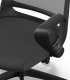 Krzesło biurowe SENSE7 Sopty Czarny + Podkładka PREYON Falcon 13