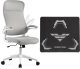 Krzesło biurowe SENSE7 Revo biały  + Podkładka PREYON Falcon 1