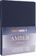 Decoking Prześcieradło Fitted/amber/navyblue/80-90x200+30 cm 1