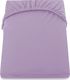 Decoking DecoKing PRZEŚCIERADŁO Z GUMKĄ LAVENDERPURPLE 80-90x200+30 5