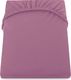 Decoking DecoKing PRZEŚCIERADŁO Z GUMKĄ PLUM 80-90x200+30 5