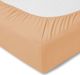 Estella Prześcieradło z gumką jersey 120x200 cm SAND feinjersey 2