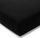 Estella Prześcieradło z gumką zwirnjersey 150x200 cm SCHWARZ jersey 1