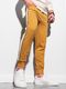 Ombre Spodnie męskie dresowe joggery P951 - musztardowe XL 3
