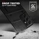 Zizo Pancerne etui Zizo Bolt Cover Samsung Galaxy S21 Ultra ze szkłem 9H na ekran + podstawka & uchwyt do paska (czarny) 5