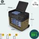 Lodówka turystyczna Peme Expedition 40 Storm Sand + kabel usb 3