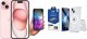 Smartfon Apple iPhone 15 128GB Pink (MTP13) + FlexibleGlass + Etui Armor MagCase 1