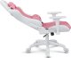 Fotel SENSE7 Spellcaster FUKU PU biało-różowy + kabel usb 5