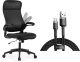 Krzesło biurowe SENSE7 Revo Czarne + kabel usb 1