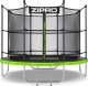 Trampolina ogrodowa Zipro Jump Pro z siatką wewnętrzną 8FT 252cm + Mata Celnościowa 2