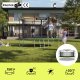 Trampolina ogrodowa Zipro Jump Pro z siatką wewnętrzną 16FT 496cm + Mata Celnościowa 3