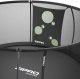 Trampolina ogrodowa Zipro Jump Pro Premium z siatką wewnętrzną 14FT 435cm + Mata Celnościowa 14