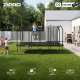 Trampolina ogrodowa Zipro Jump Pro Quadro z siatką wewnętrzną 427 x 244 cm + Mata Celnościowa 4
