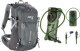 Plecak turystyczny Nils Extreme Plecak turystyczny Nils Extreme Wayfarer 35l Grafitowy + Zielony Bukłak NC1720 2l 2